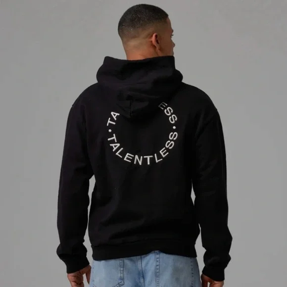Talentless Black Sweatshirt NWT Pullover Hoodie L/1,XL/1 - Picture 2 of 9